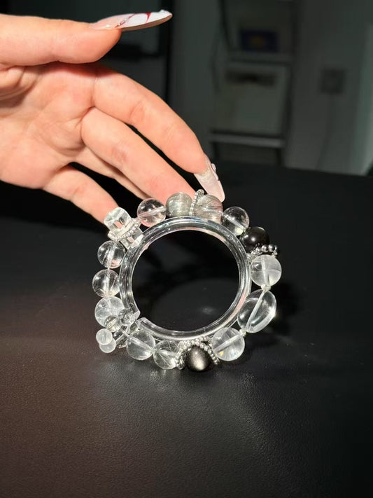 Metal Element Defense Bracelet - For Aura Shielding and Strategic Clarity