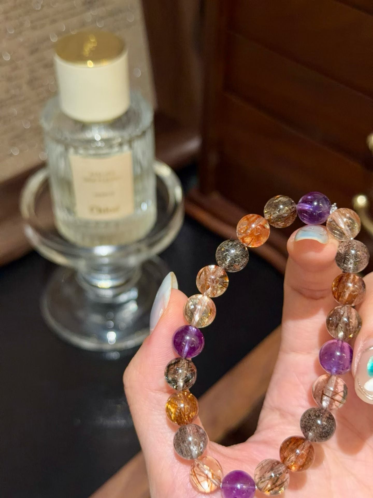 Amethyst & Black Rutilated Quartz for Energy, Protection & Focus