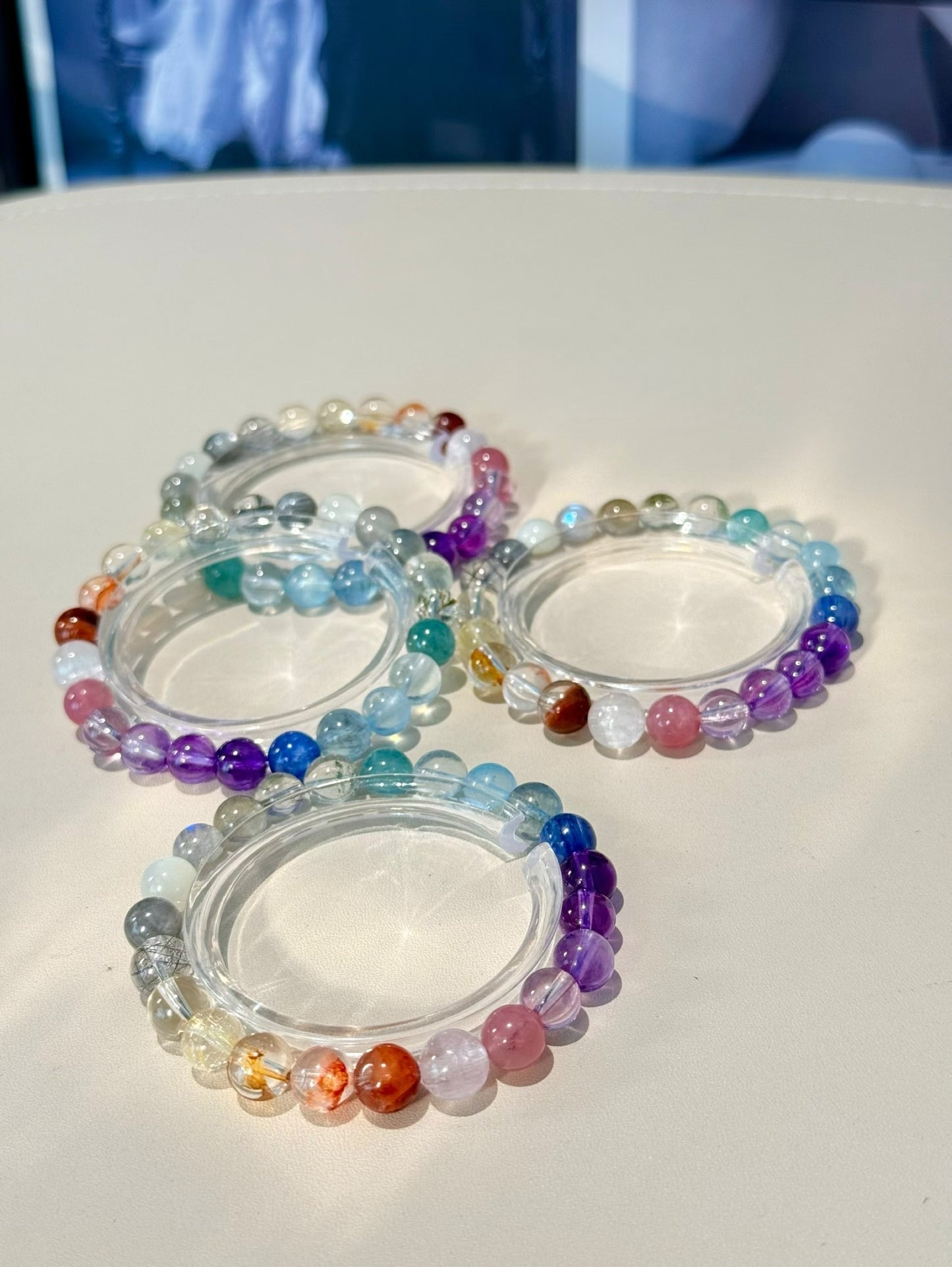 Duo Bao Rainbow Gemstone Bracelet - Prism Chakra