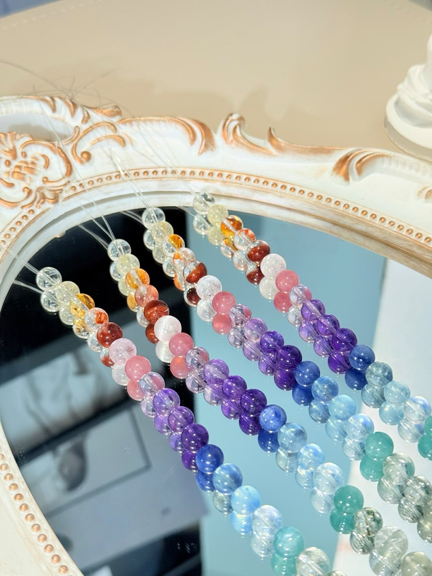 Duo Bao Rainbow Gemstone Bracelet - Prism Chakra
