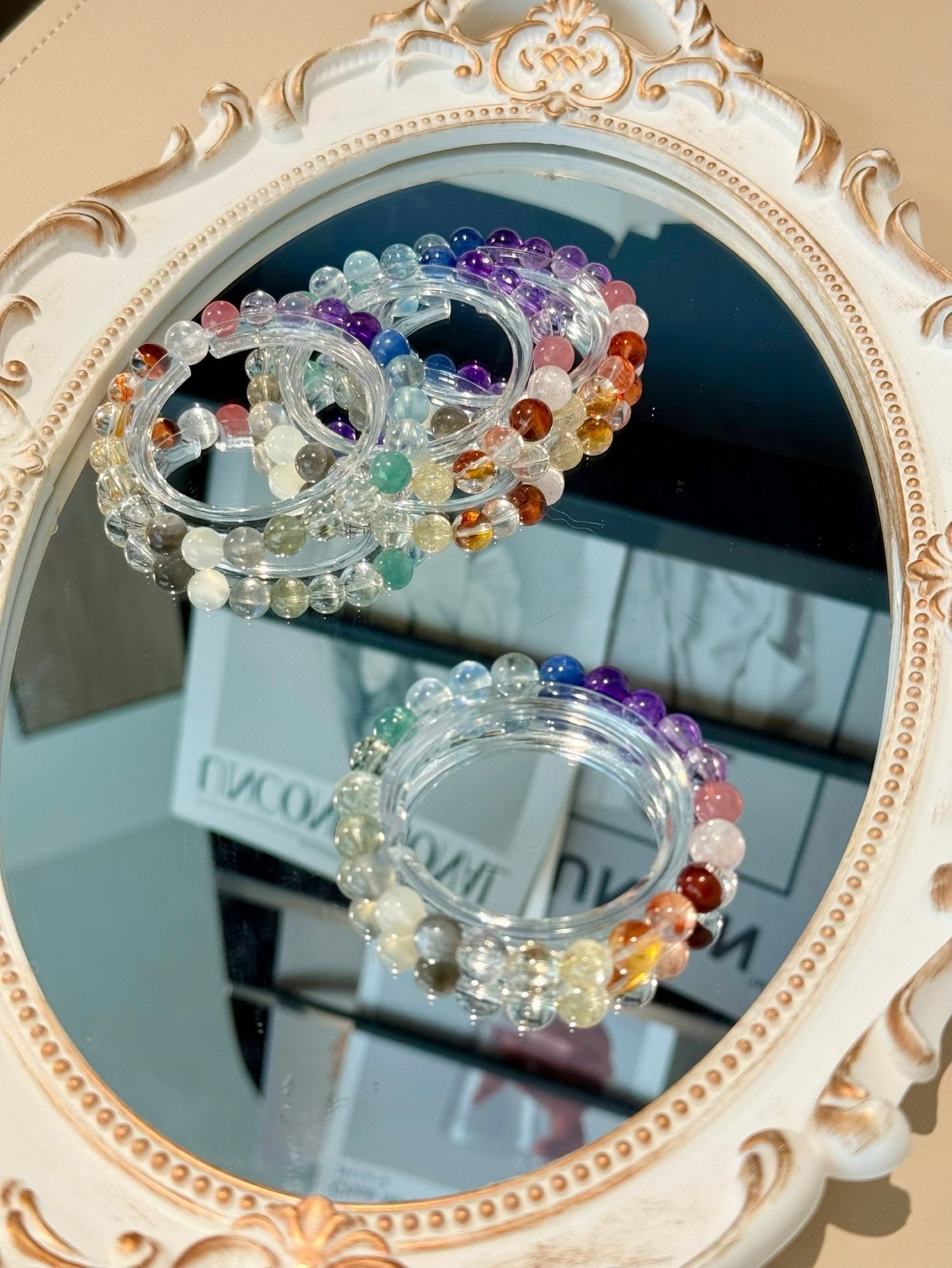 Duo Bao Rainbow Gemstone Bracelet - Prism Chakra