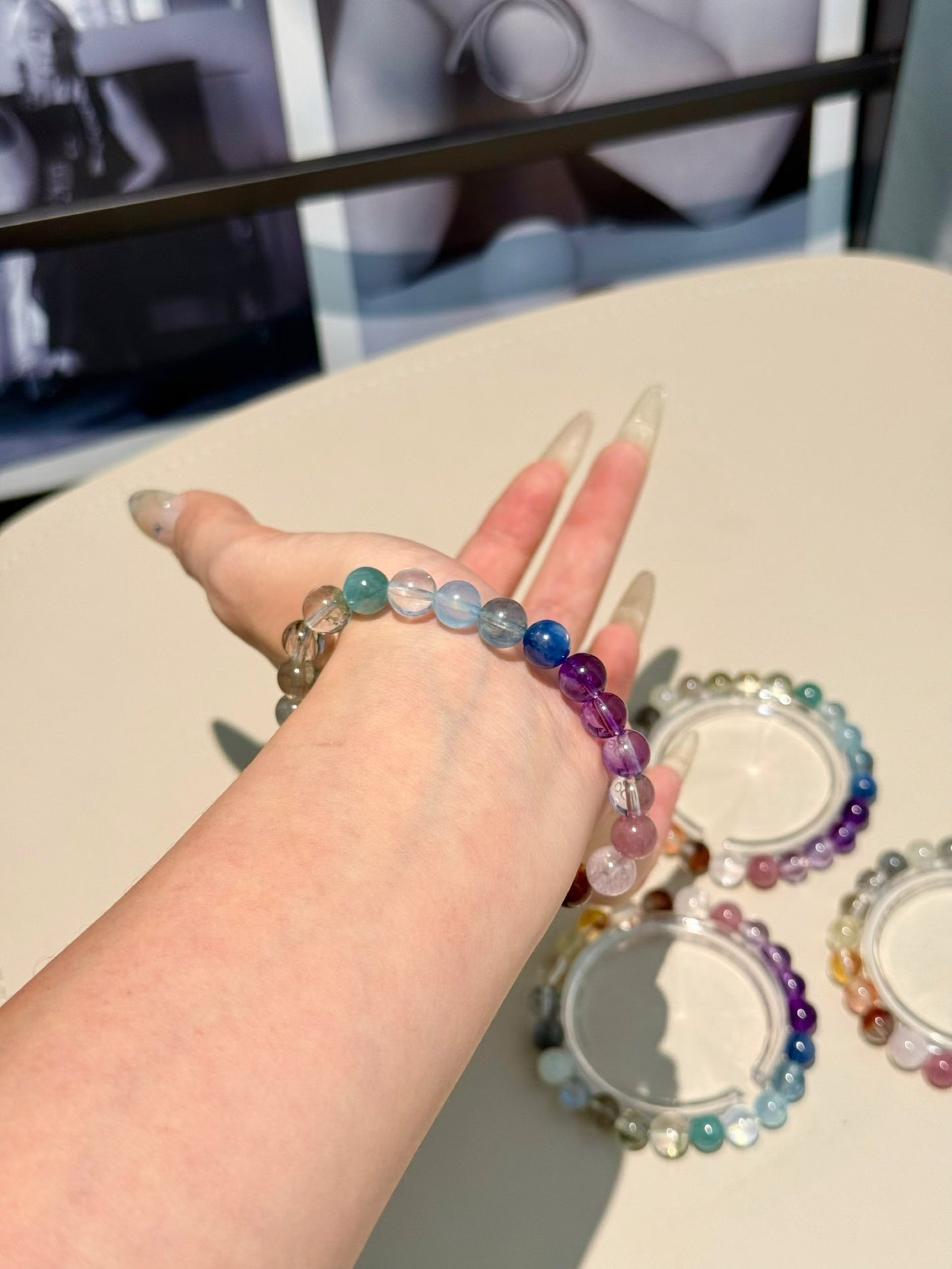 Duo Bao Rainbow Gemstone Bracelet - Prism Chakra