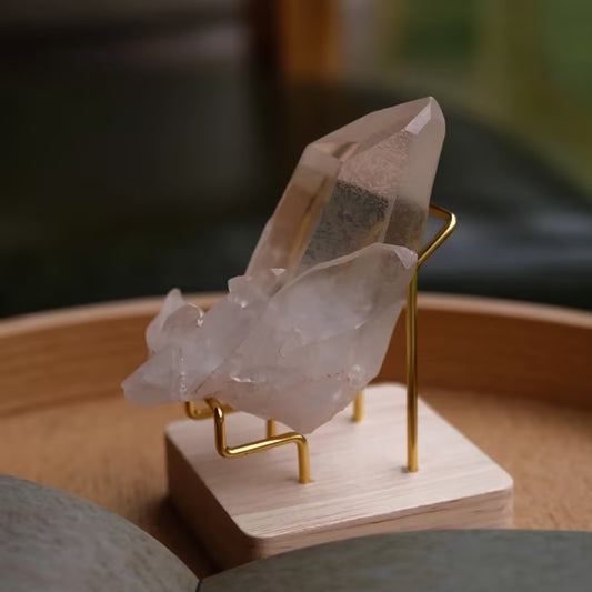 Spacetime Mineral Balance⢠White Ghost Crystal