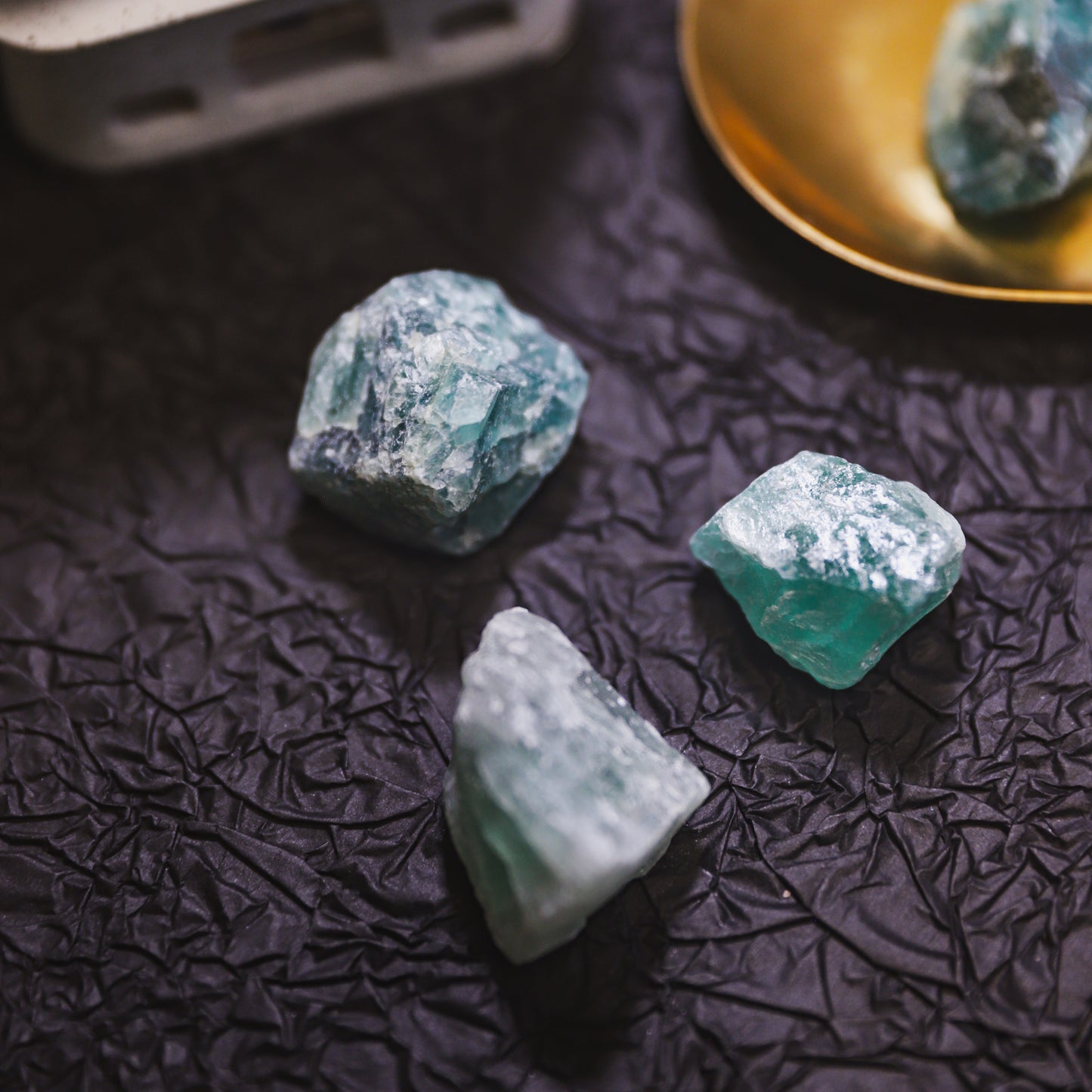 Spacetime Mineral Green Strawberry Quartz