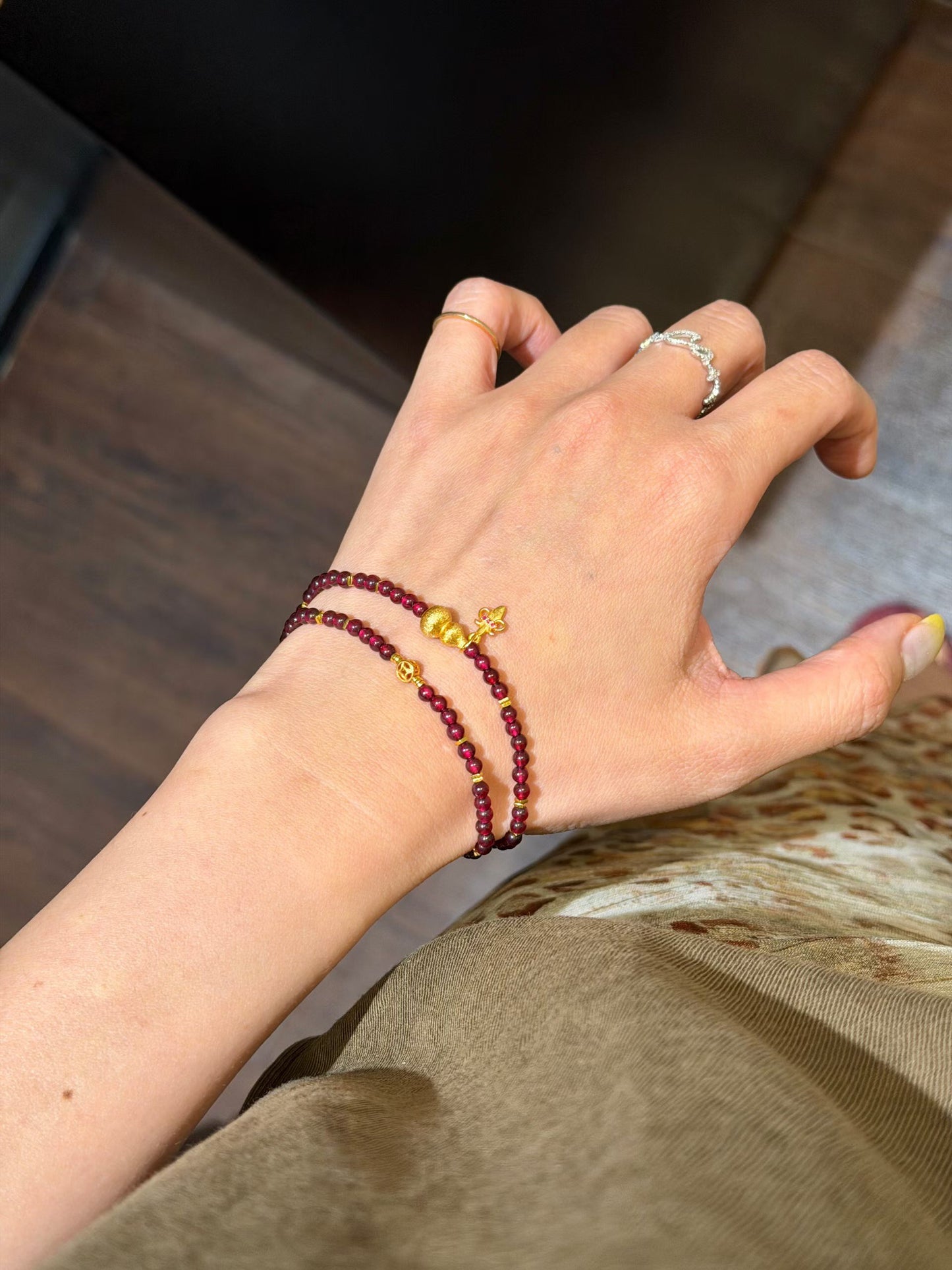 Mother’s Day Special | Garnet Vitality Double-Wrap Bracelet Root Chakra Healing