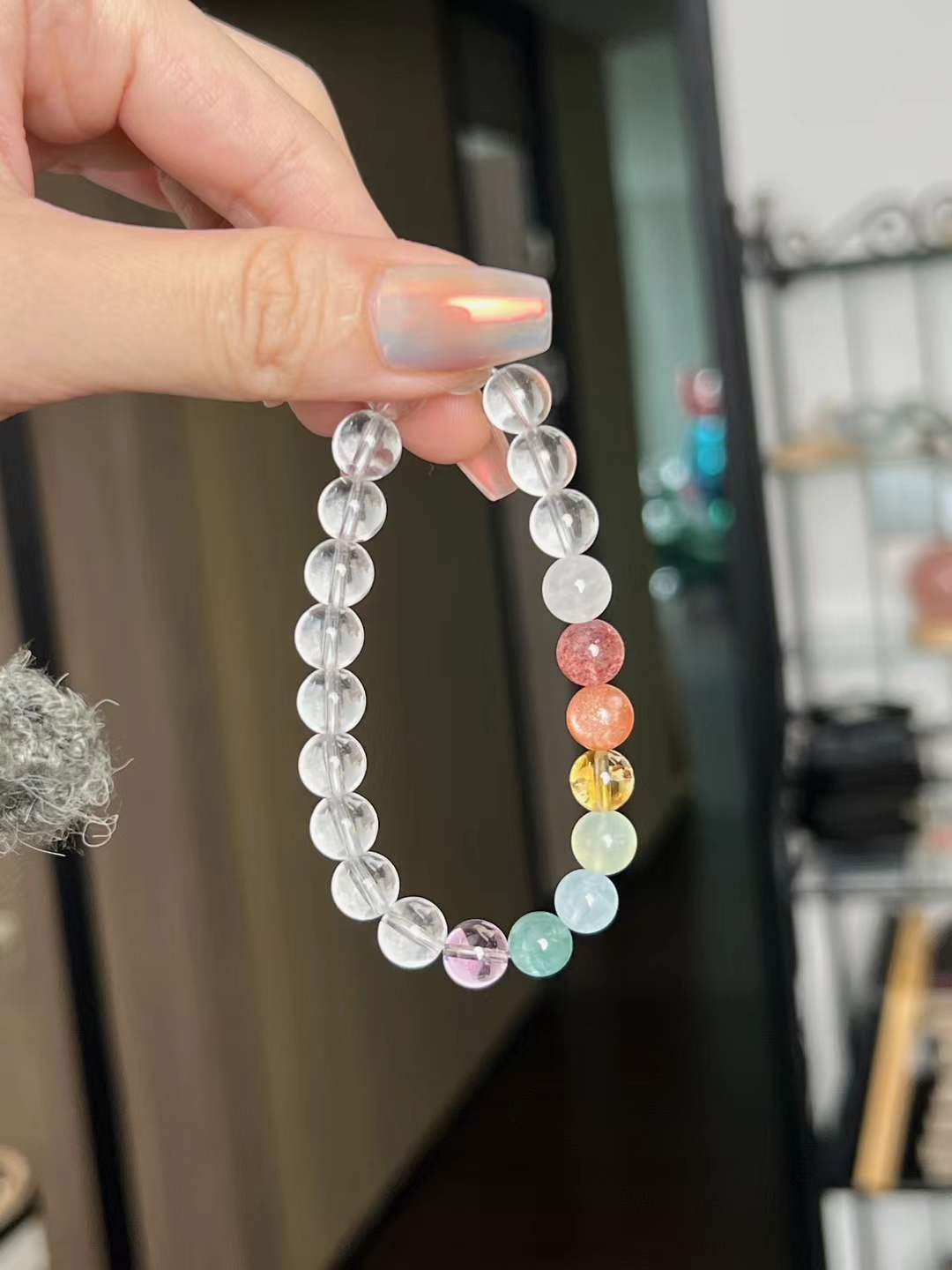 Rainbow Chakra Crystal Bracelet | High-Vibrational Energy
