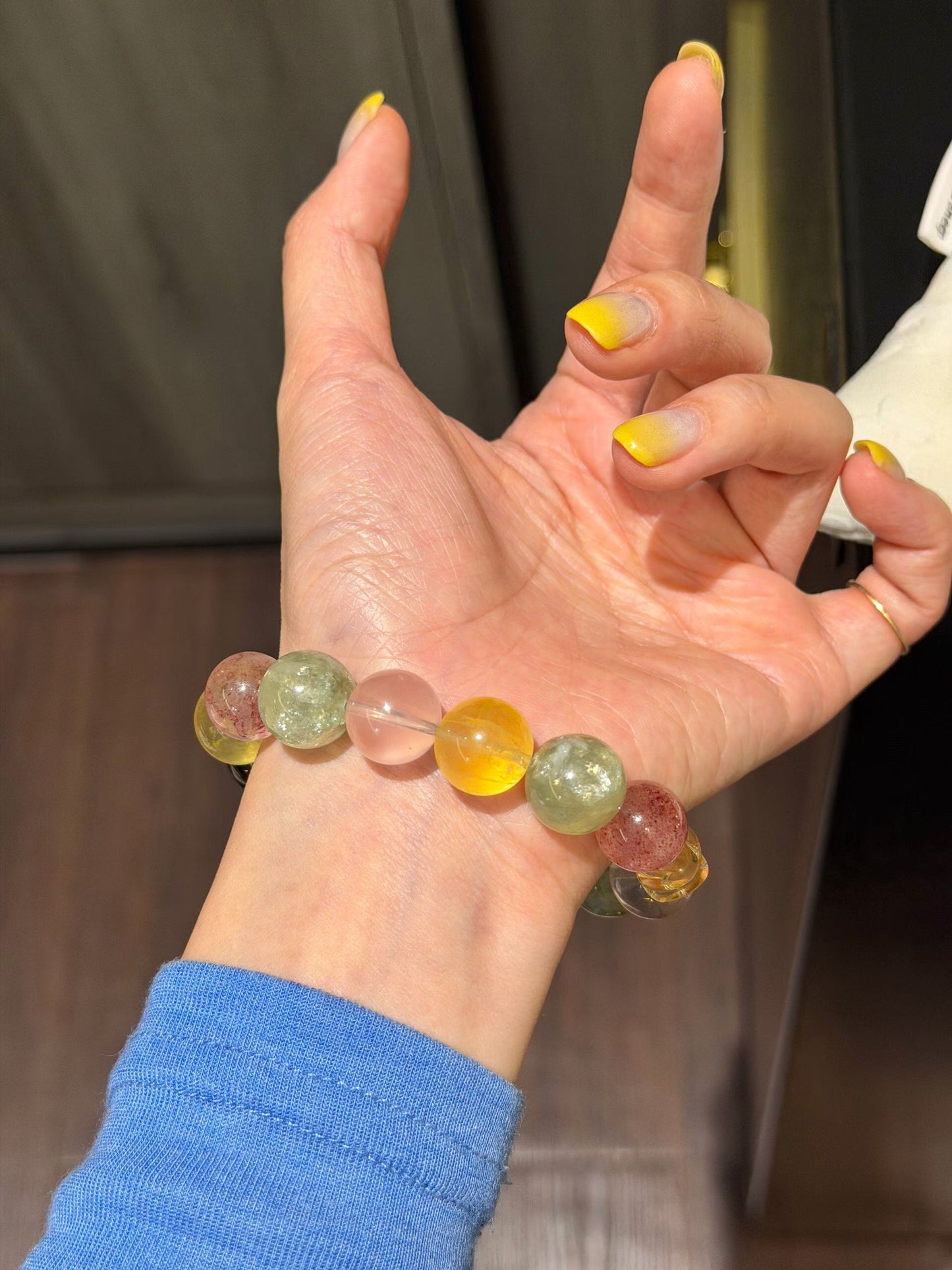 Intention-Driven Energy Crystal Bracelet for Creatives, Empaths