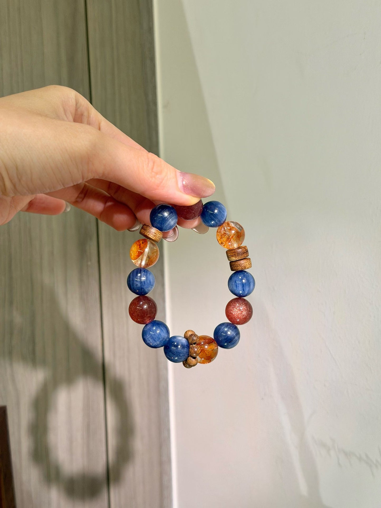 Strawberry Quartz, Red Fire Quartz & Blue Kyanite for Emotional Renewal, Confidence, and True Self-Expression