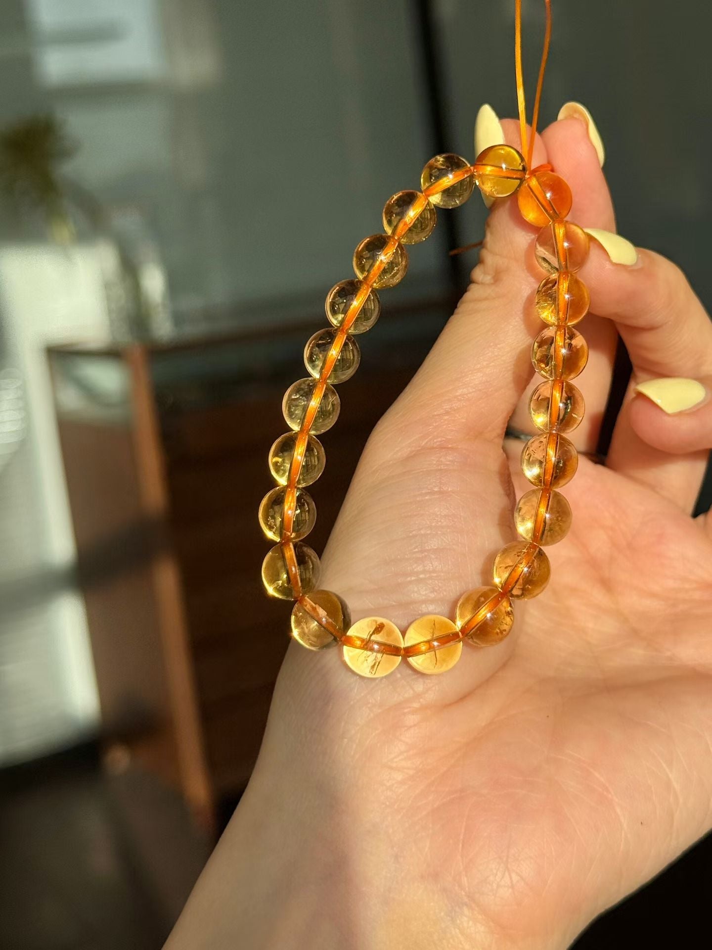 Earth Element | Natural Brazilian Citrine Bracelet for Abundance