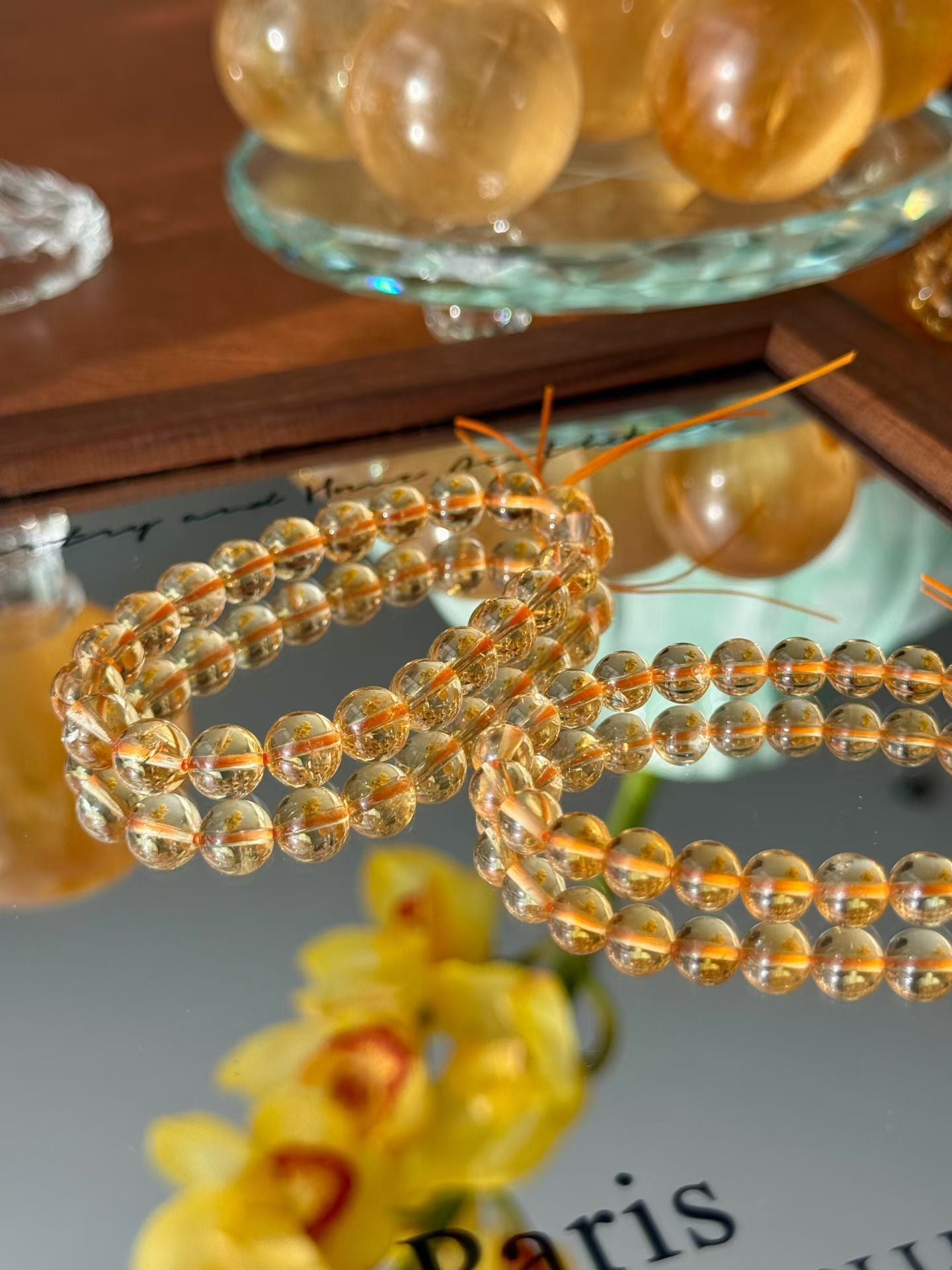 Earth Element | Natural Brazilian Citrine Bracelet for Abundance