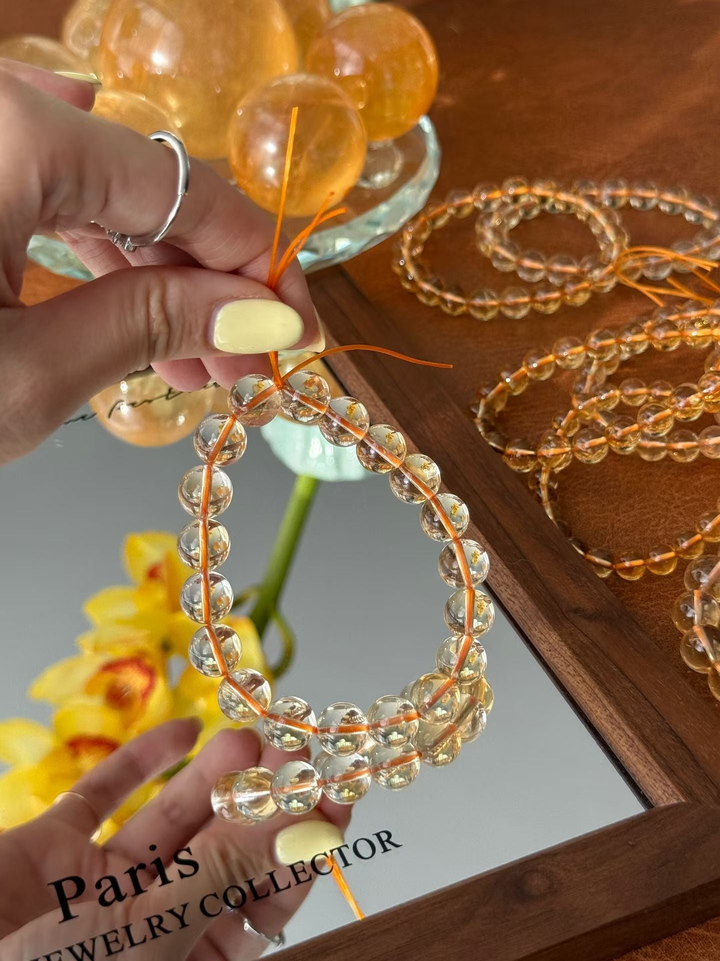 Earth Element | Natural Brazilian Citrine Bracelet for Abundance