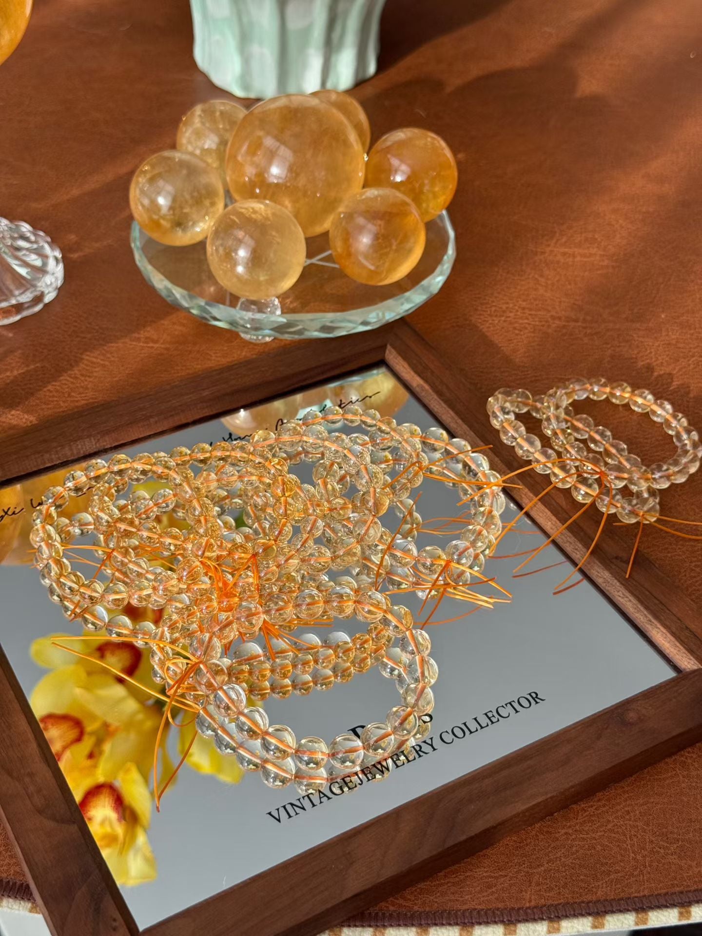 Earth Element | Natural Brazilian Citrine Bracelet for Abundance