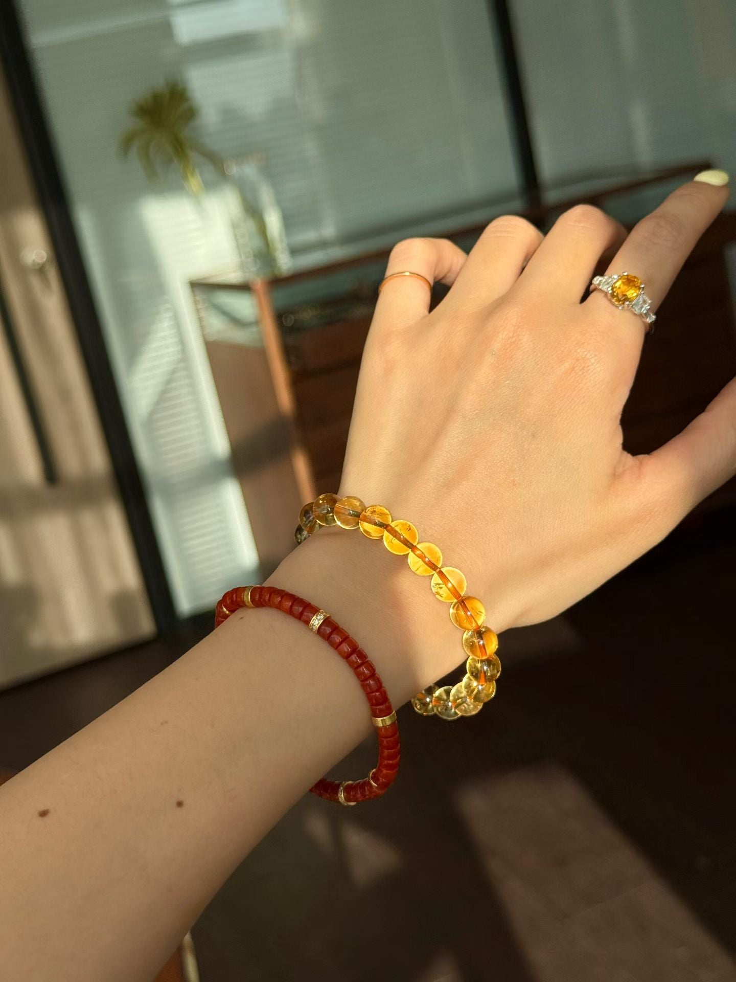 Earth Element | Natural Brazilian Citrine Bracelet for Abundance