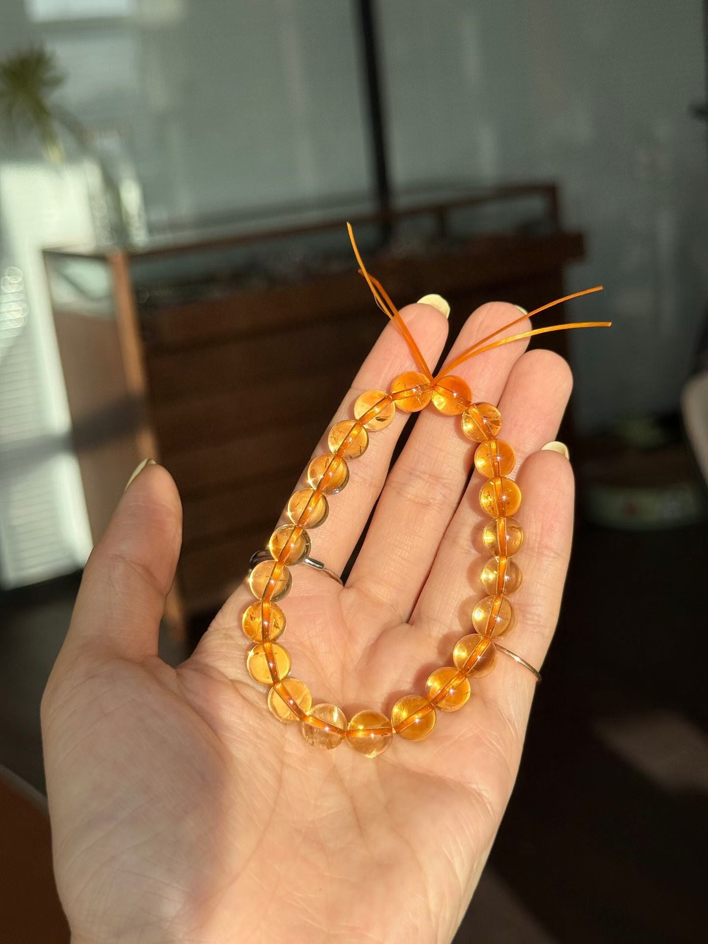 Earth Element | Natural Brazilian Citrine Bracelet for Abundance