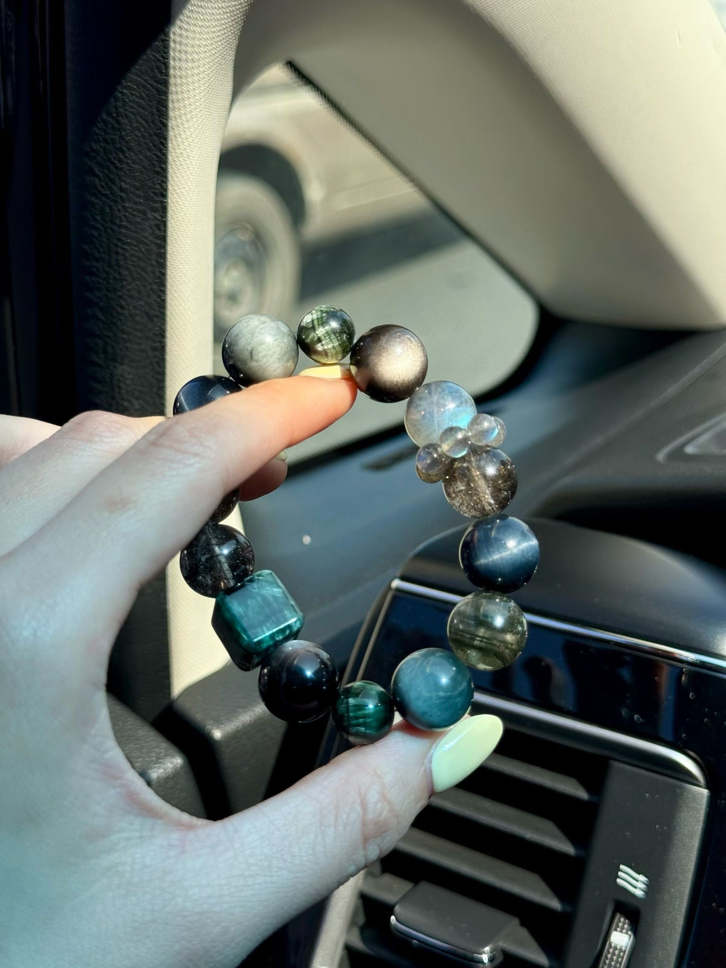 "Energy Armor" Bracelet | Wood & Water Element for Success