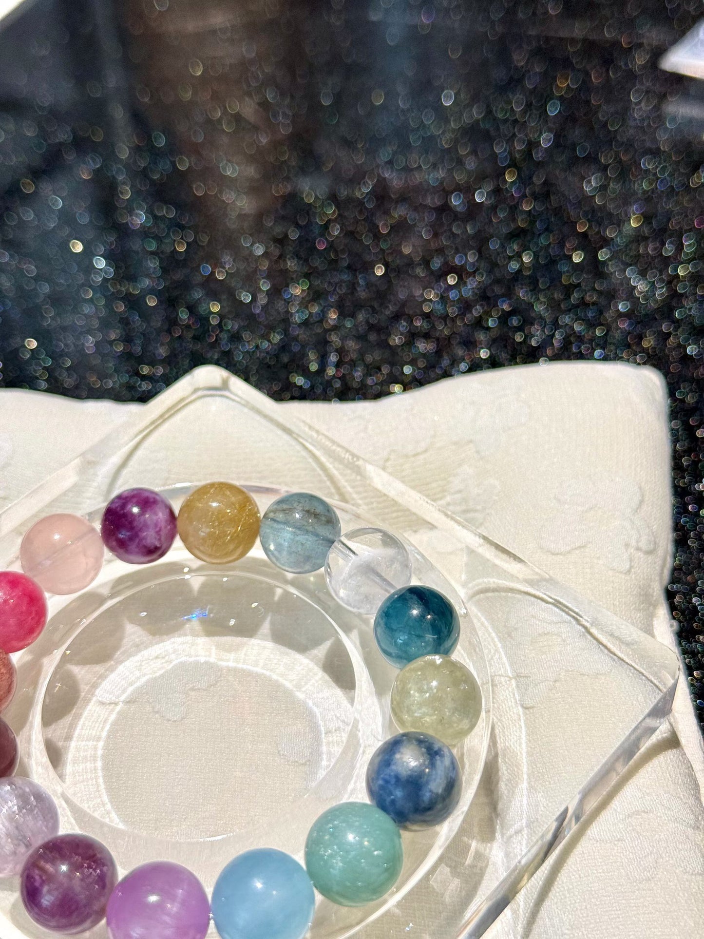 Celestial Harmony | Multi-Gemstone Healing & Chakra Balance Bracelet