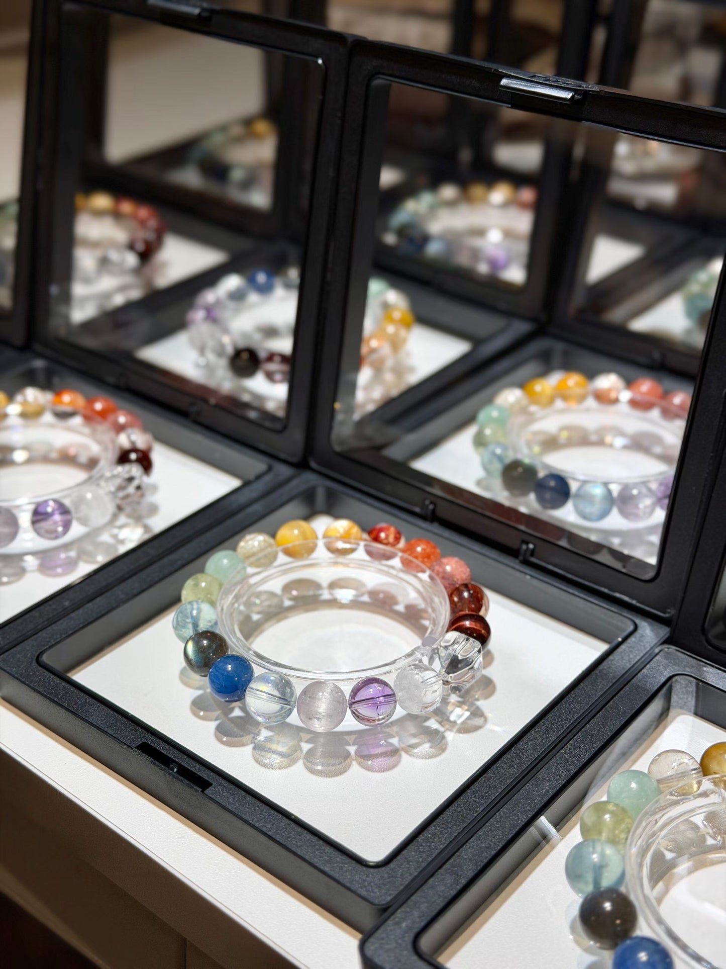Synergy 18-Crystal Energy Bracelet – Holistic Healing & Daily Mindfulness