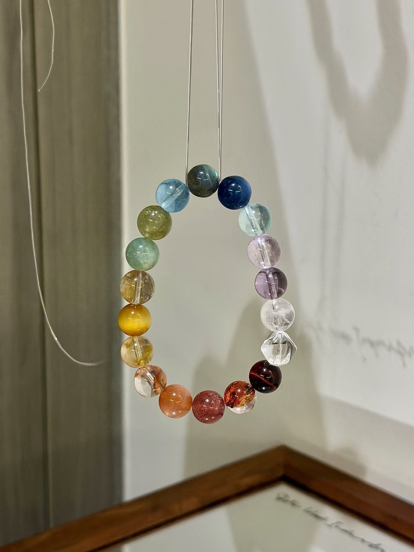Synergy 18-Crystal Energy Bracelet – Holistic Healing & Daily Mindfulness