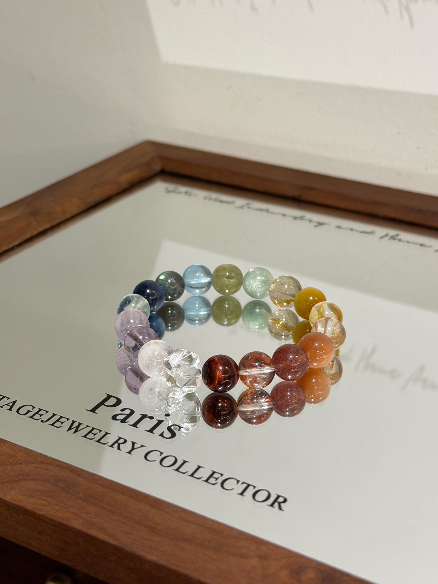 Synergy 18-Crystal Energy Bracelet – Holistic Healing & Daily Mindfulness