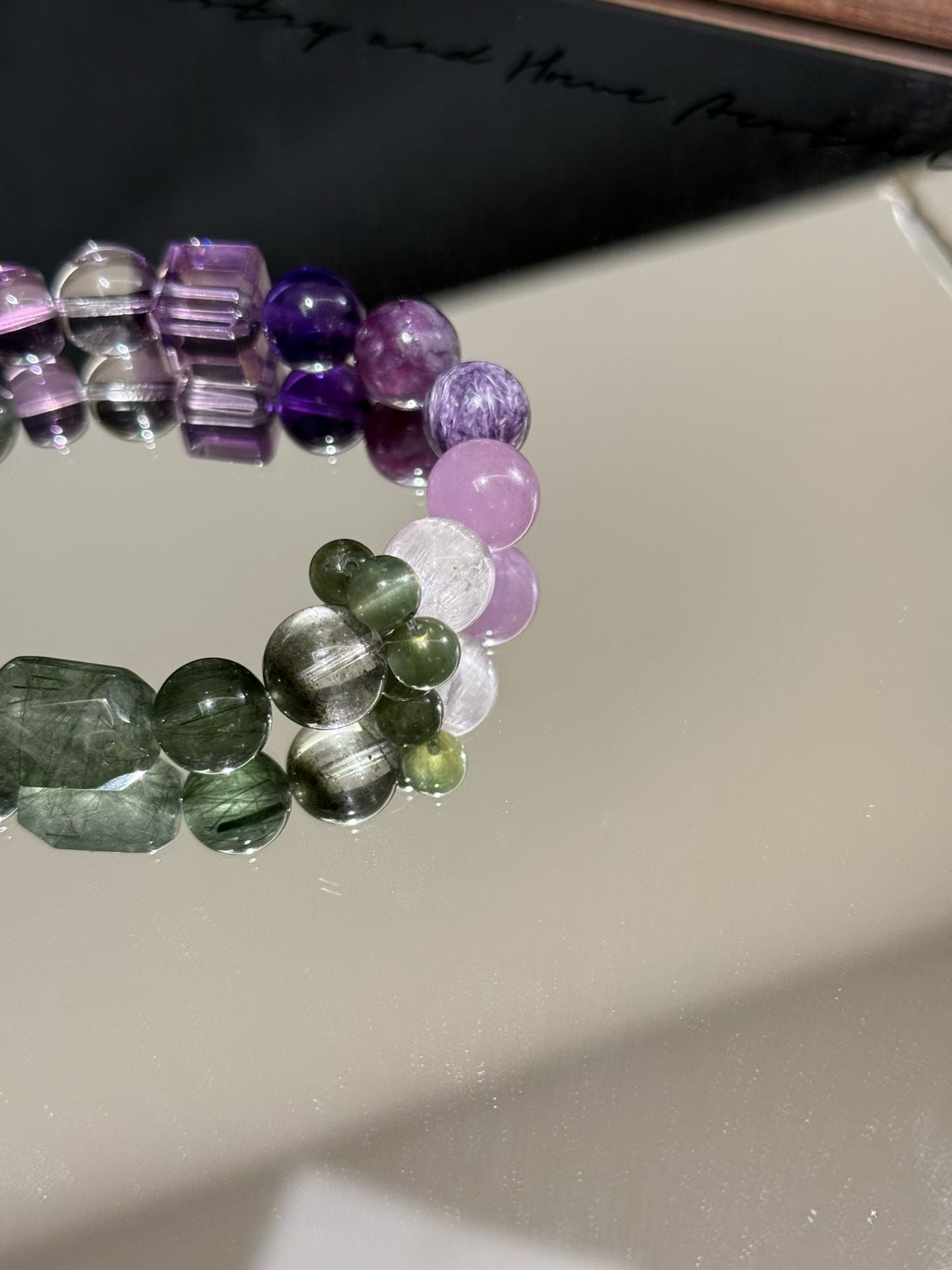 The High-Vibe Transformation Bracelet | Lavender & Forest Energy Synergy for Intuition, Leadership & Emotional Healing