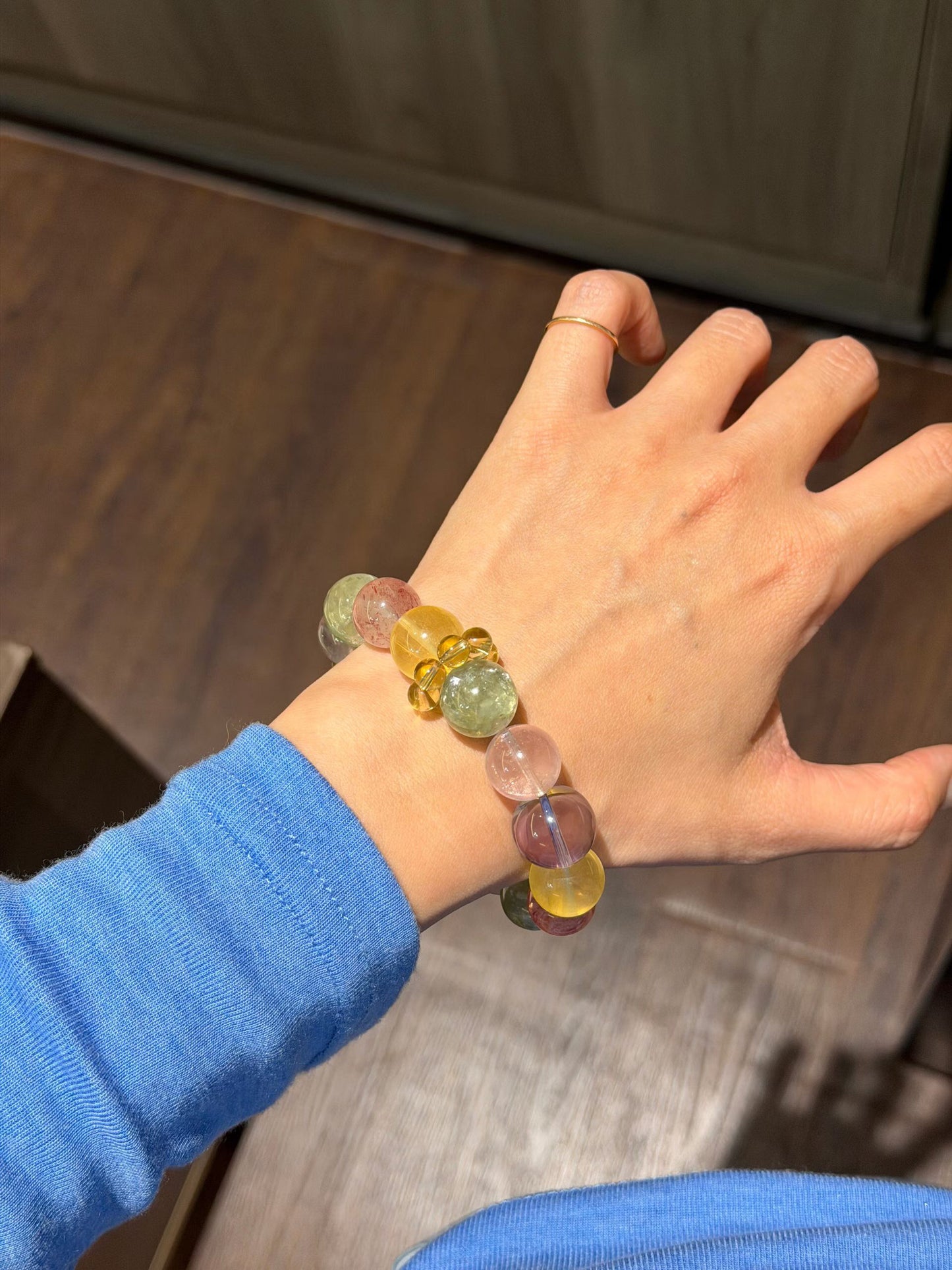 Intention-Driven Energy Crystal Bracelet for Creatives, Empaths