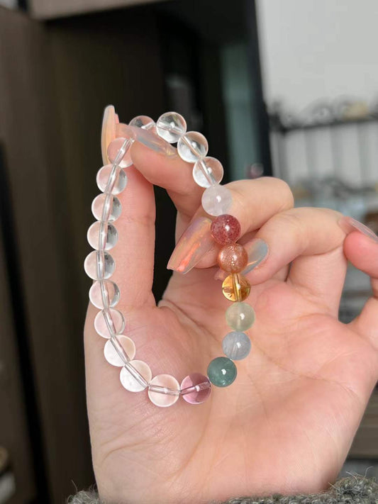 Rainbow Chakra Crystal Bracelet | High-Vibrational Energy