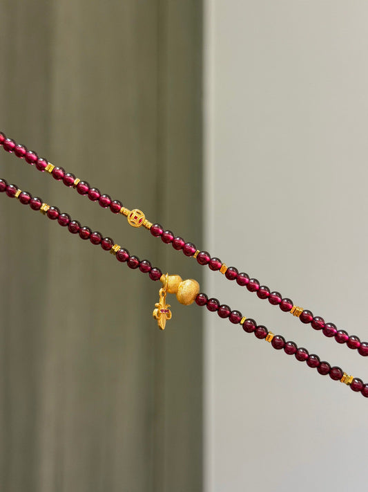 Mother’s Day Special | Garnet Vitality Double-Wrap Bracelet Root Chakra Healing