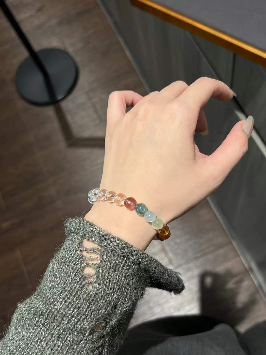 Rainbow Chakra Crystal Bracelet | High-Vibrational Energy
