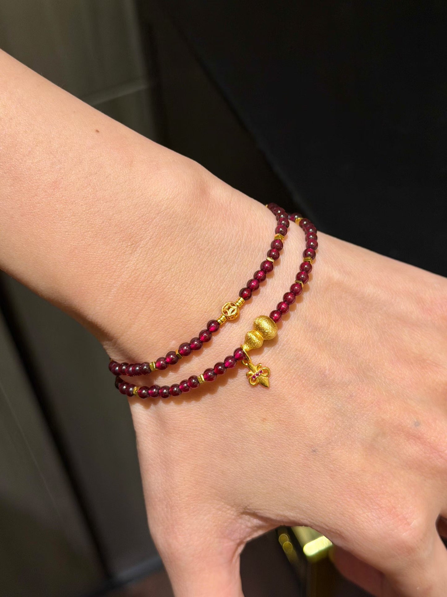 Mother’s Day Special | Garnet Vitality Double-Wrap Bracelet Root Chakra Healing