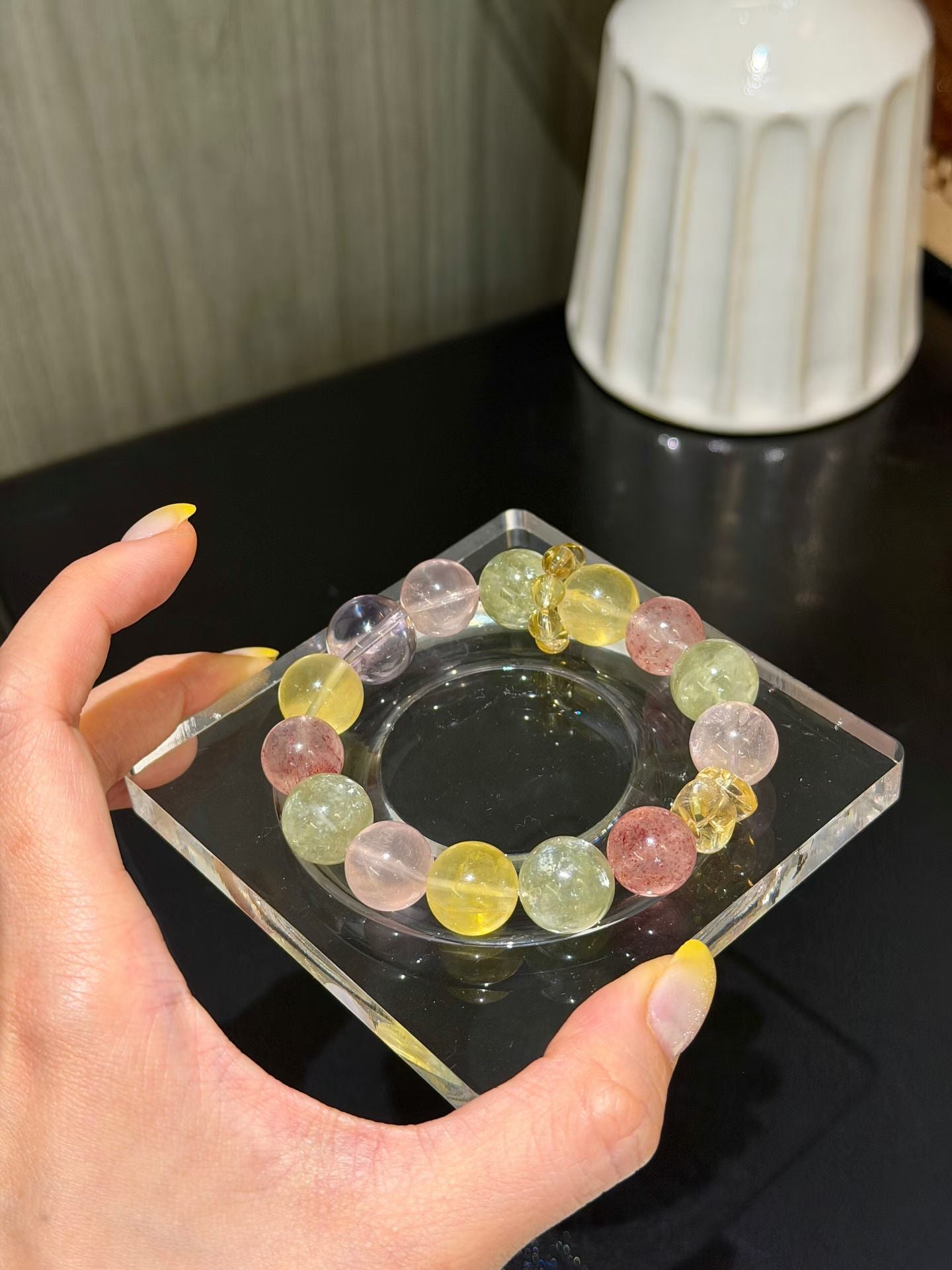 Intention-Driven Energy Crystal Bracelet for Creatives, Empaths