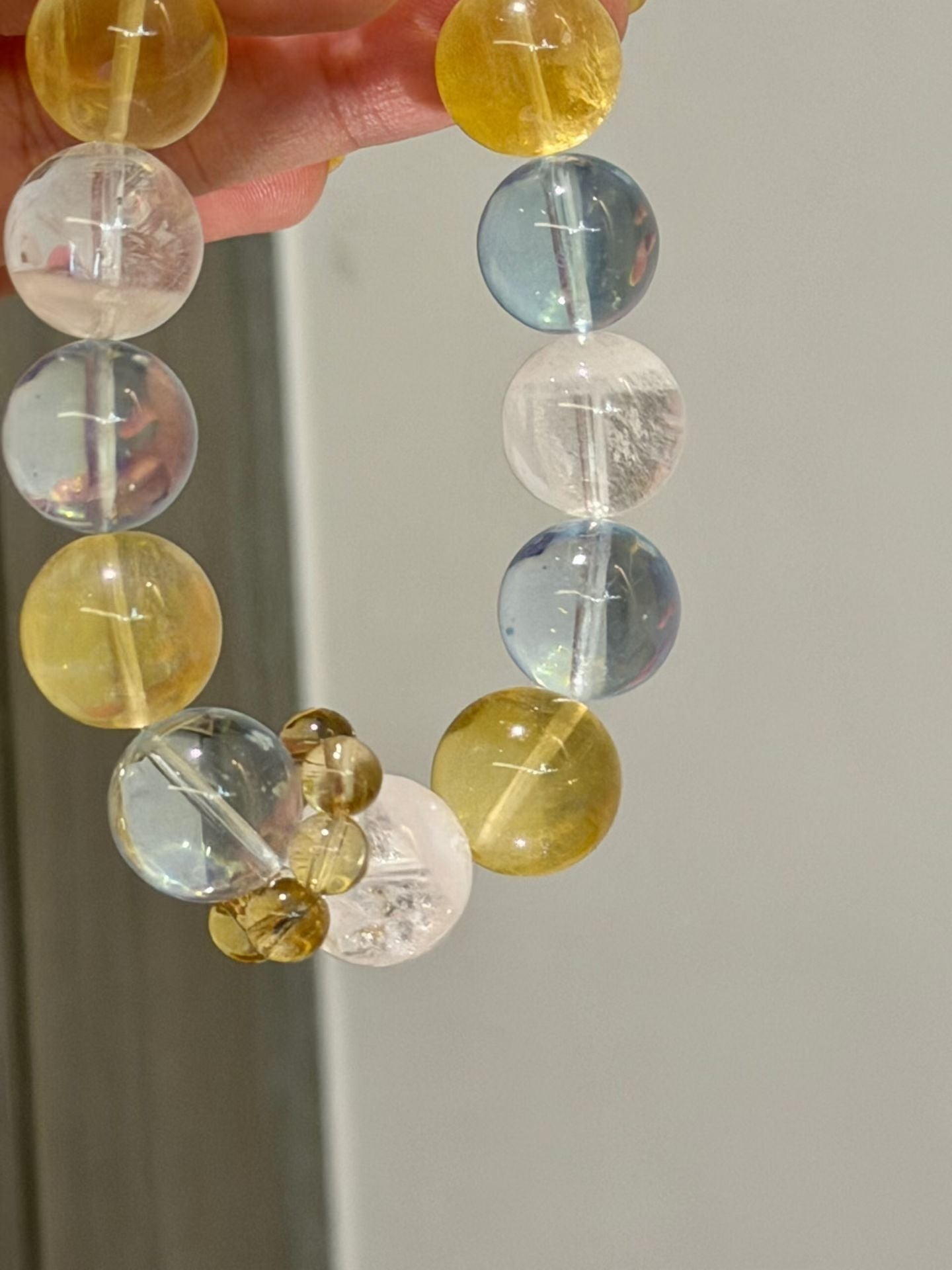 Clear Energy Alignment Crystal Bracelet for Dreamers, Creators & Goal-Getters