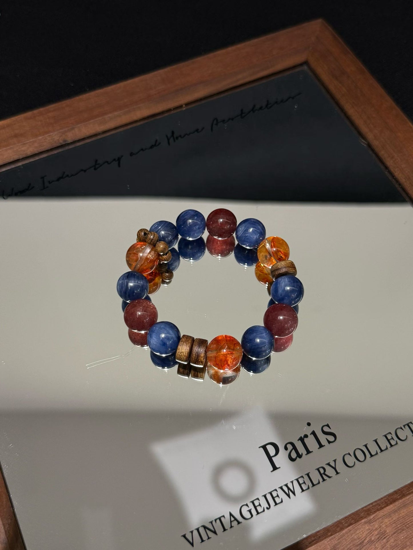 Strawberry Quartz, Red Fire Quartz & Blue Kyanite for Emotional Renewal, Confidence, and True Self-Expression